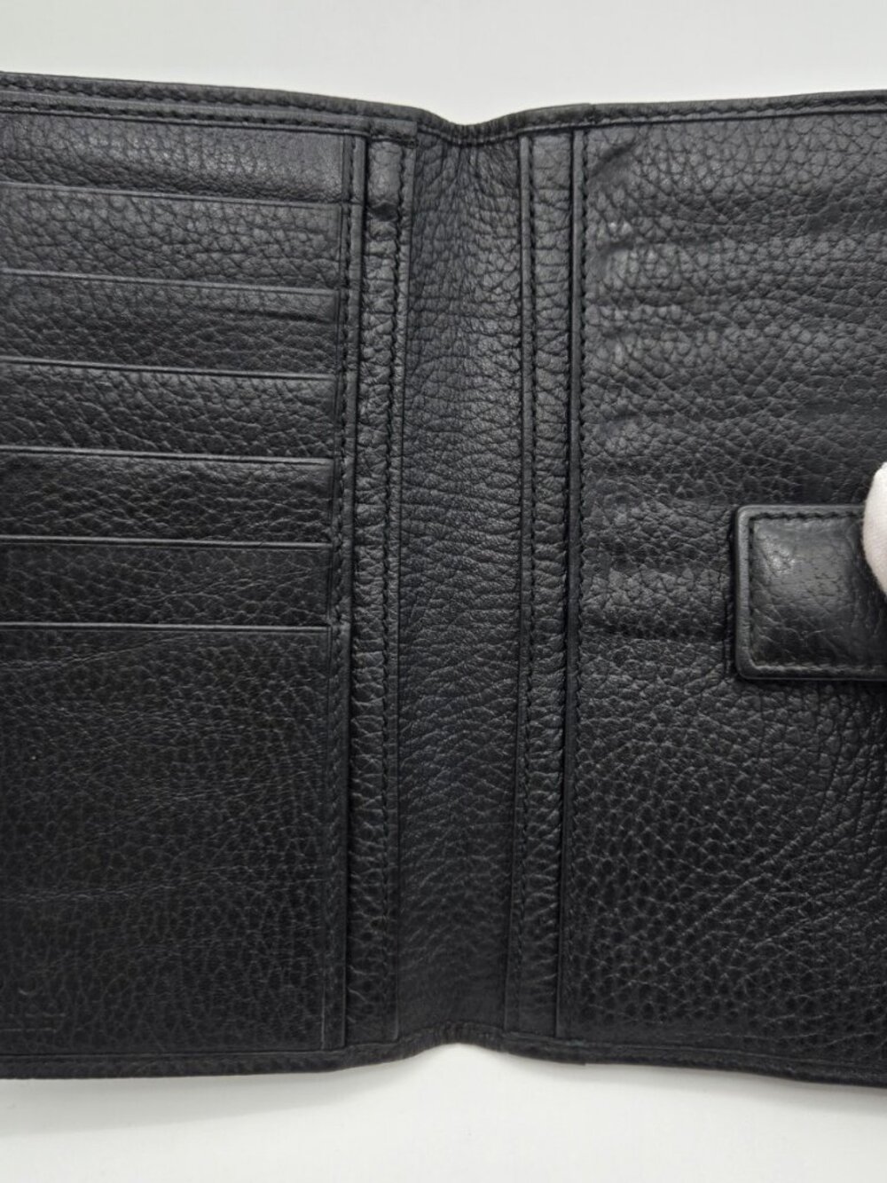 Gucci Wallet GG Canvas Leather Black - Picture 14 of 16